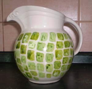 malovany dzban